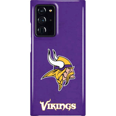 NFL Minnesota Vikings Distressed Galaxy Note20 Ultra 5G Lite Case