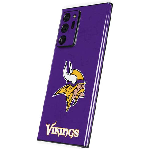 NFL Minnesota Vikings Distressed Galaxy Note20 Ultra 5G Skin