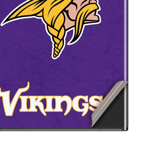 NFL Minnesota Vikings Distressed Galaxy Note20 Ultra 5G Skin