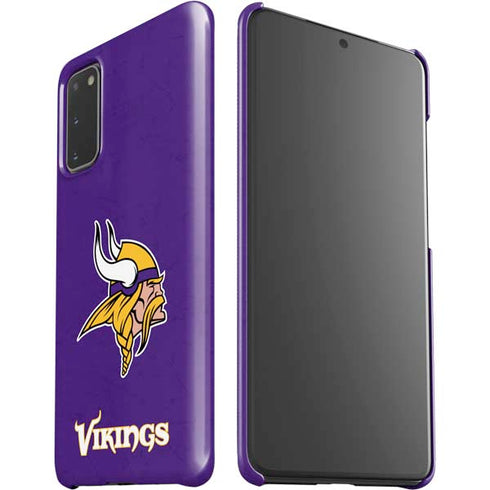 NFL Minnesota Vikings Distressed Galaxy S20 Lite Case