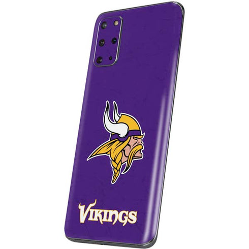 NFL Minnesota Vikings Distressed Galaxy S20 Plus Skin