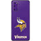 NFL Minnesota Vikings Distressed Galaxy S20 Skin