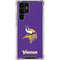 NFL Minnesota Vikings Distressed Galaxy S23 Ultra Clear Case