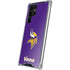 NFL Minnesota Vikings Distressed Galaxy S23 Ultra Clear Case