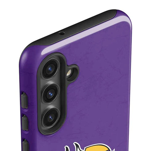 NFL Minnesota Vikings Distressed Galaxy S25 Impact Case