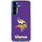 NFL Minnesota Vikings Distressed Galaxy S25 Plus Clear Case