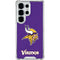 NFL Minnesota Vikings Distressed Galaxy S25 Ultra Clear Case