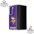 NFL Minnesota Vikings Distressed Galaxy Z Fold6 Clear Case