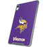 NFL Minnesota Vikings Distressed iPad 11th Gen (2025) Clear Case