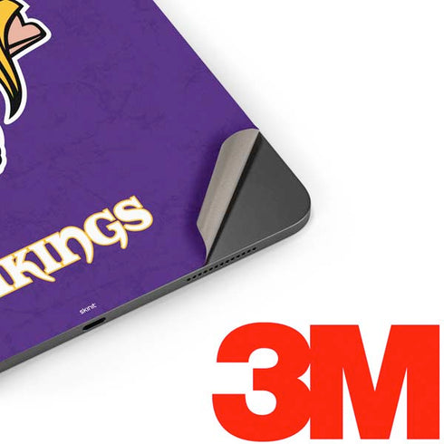 NFL Minnesota Vikings Distressed Apple iPad Pro Skin