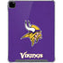 NFL Minnesota Vikings Distressed iPad Pro 12.9in (2020) Clear Case