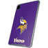 NFL Minnesota Vikings Distressed iPad Pro 12.9in (2020) Clear Case