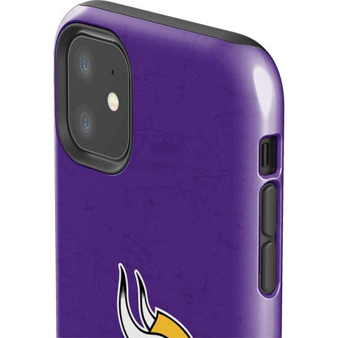 NFL Minnesota Vikings Distressed iPhone 11 Impact Case