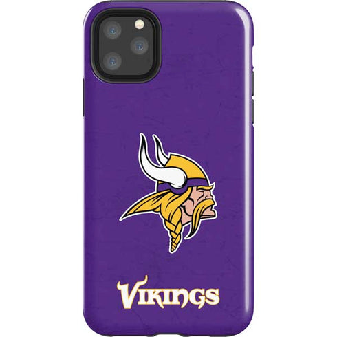 NFL Minnesota Vikings Distressed iPhone Cases