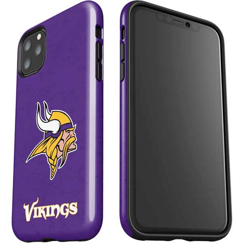 NFL Minnesota Vikings Distressed iPhone 11 Pro Max Impact Case