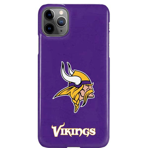 NFL Minnesota Vikings Distressed iPhone Cases