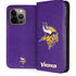 NFL Minnesota Vikings Distressed iPhone 15 Pro Folio Case
