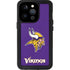 NFL Minnesota Vikings Distressed iPhone 15 Pro Waterproof Case