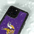 NFL Minnesota Vikings Distressed iPhone 15 Pro Waterproof Case