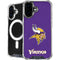 NFL Minnesota Vikings Distressed iPhone 16 Plus MagSafe Case