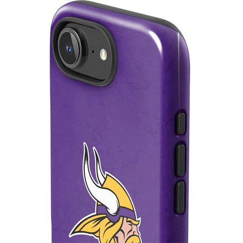 NFL Minnesota Vikings Distressed iPhone 16e Impact Case
