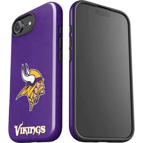 NFL Minnesota Vikings Distressed iPhone 16e Impact Case