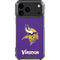 NFL Minnesota Vikings Distressed iPhone 18 Pro Max Clear Case