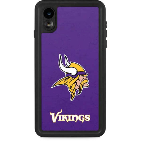 NFL Minnesota Vikings Distressed iPhone Cases