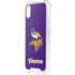 NFL Minnesota Vikings Distressed iPhone XS Clear Case