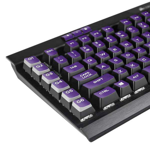 NFL Minnesota Vikings Distressed K95 RGB PLATINUM Mechanical Gaming Keyboard Skin