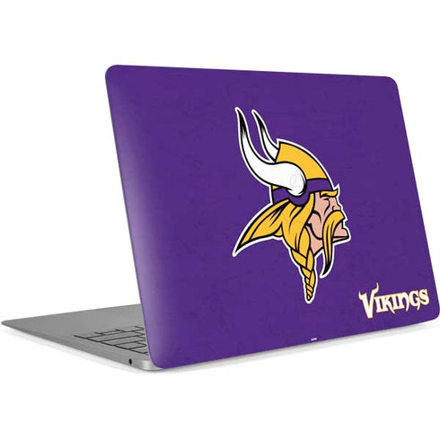 NFL Minnesota Vikings Distressed Apple MacBook Air Skin