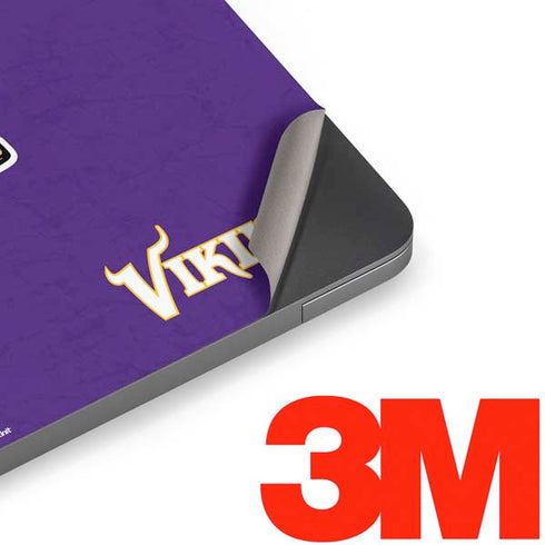 NFL Minnesota Vikings Distressed Apple MacBook Air Skin