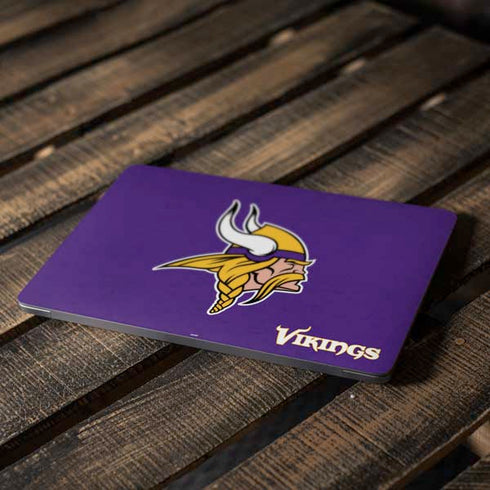 NFL Minnesota Vikings Distressed Apple MacBook Air Skin