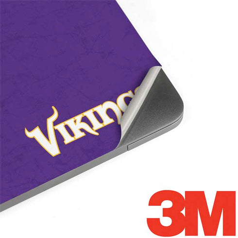 NFL Minnesota Vikings Distressed MacBook Skins