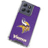 NFL Minnesota Vikings Distressed Moto G Stylus 5G (2025) Clear Case