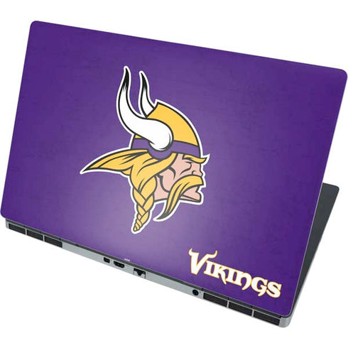 NFL Minnesota Vikings Distressed Dell Precision Skin