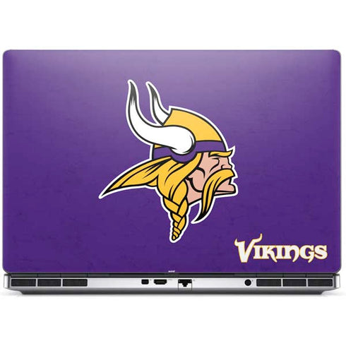NFL Minnesota Vikings Distressed Dell Precision Skin