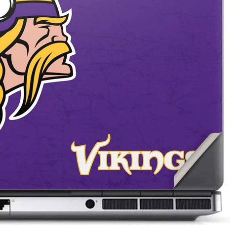 NFL Minnesota Vikings Distressed Dell Precision Skin