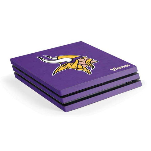 NFL Minnesota Vikings Distressed PlayStation PS4 Skins