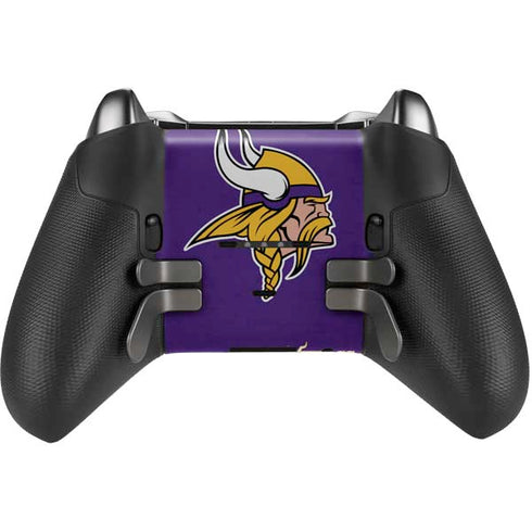 NFL Minnesota Vikings Distressed Xbox Elite Wireless Controller Series 2 Skin