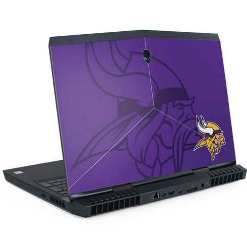 NFL Minnesota Vikings Double Vision Dell Alienware Skin