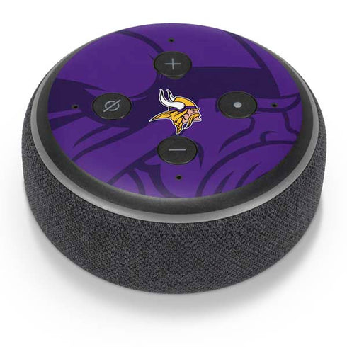 NFL Minnesota Vikings Double Vision Amazon Echo Dot Skin