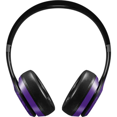 NFL Minnesota Vikings Double Vision Beats Solo 4 Wireless Headphones Skin