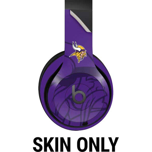 NFL Minnesota Vikings Double Vision Beats Studio Pro Wireless Headphones Skin