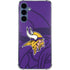 NFL Minnesota Vikings Double Vision Galaxy A35 5G Clear Case