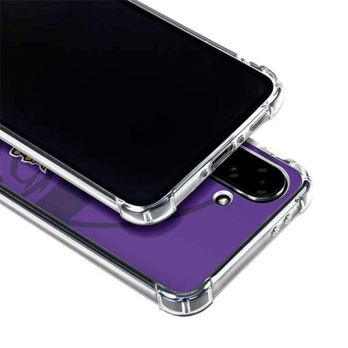 NFL Minnesota Vikings Double Vision Galaxy A36 5G Clear Case