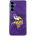 NFL Minnesota Vikings Double Vision Galaxy A55 5G Clear Case