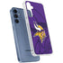NFL Minnesota Vikings Double Vision Galaxy A55 5G Clear Case