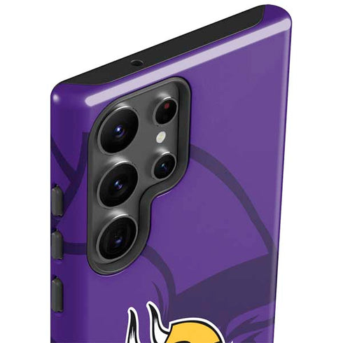NFL Minnesota Vikings Double Vision Galaxy S23 Ultra Pro Case