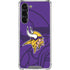 NFL Minnesota Vikings Double Vision Galaxy S24 FE Clear Case